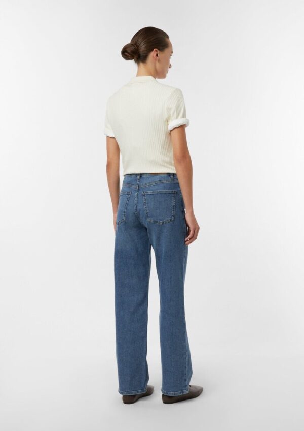 Elastische Straight Leg Jeans