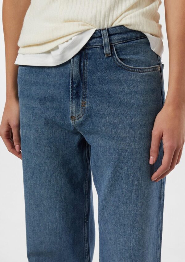 Elastische Straight Leg Jeans