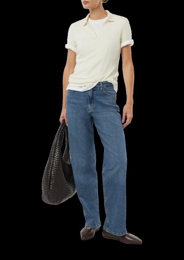 Elastische Straight Leg Jeans