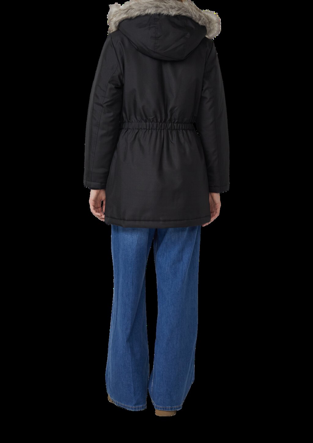 Parka mit Tunnelzug und Kapuze