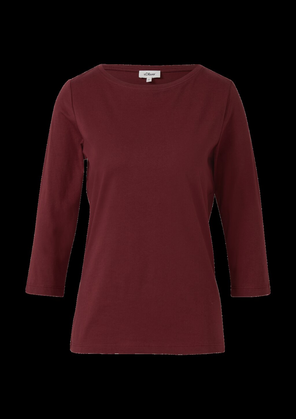 T-Shirt aus Baumwolle im Slim Fit