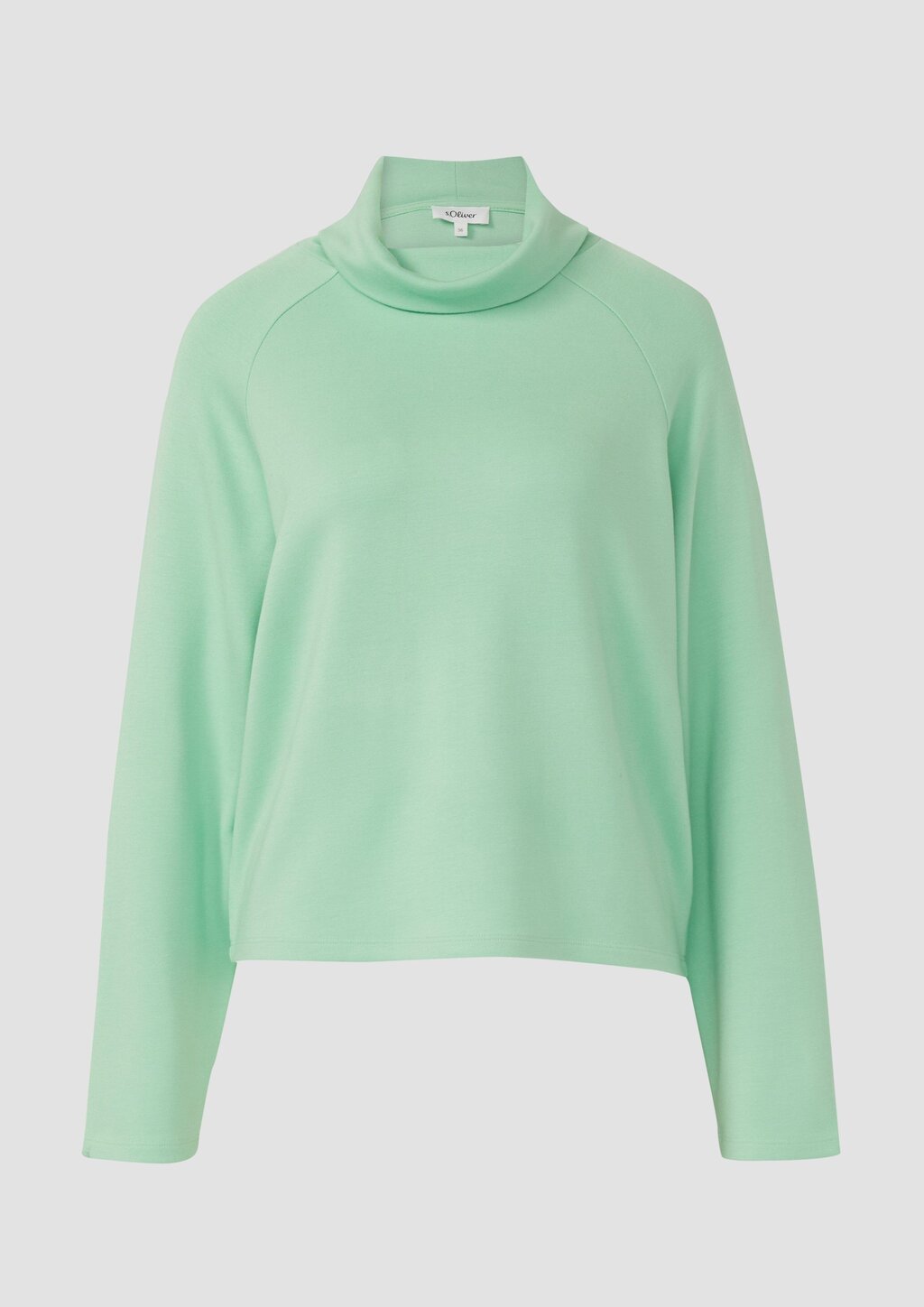 Sweatshirt aus Viskosemix im Relaxed Fit