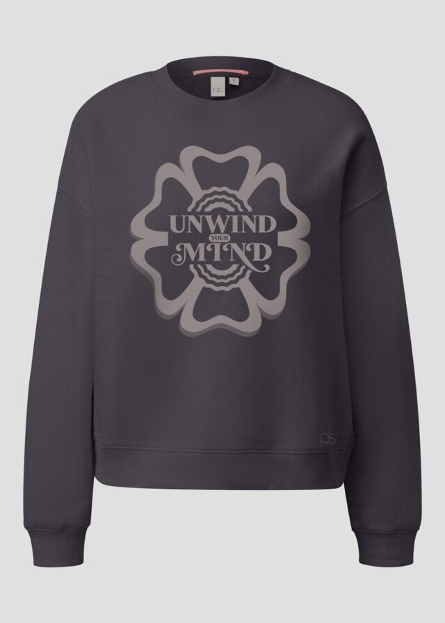 Weiches Sweatshirt mit Print
