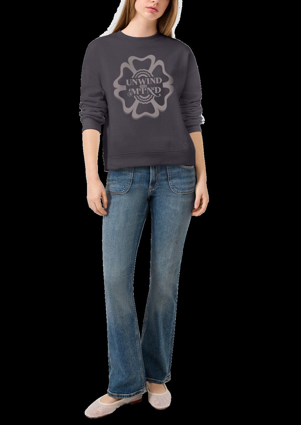 Weiches Sweatshirt mit Print