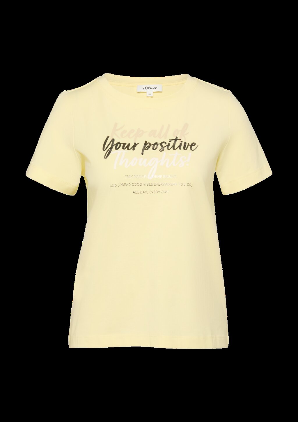 T-Shirt aus weichem Baumwollmix mit Artwork