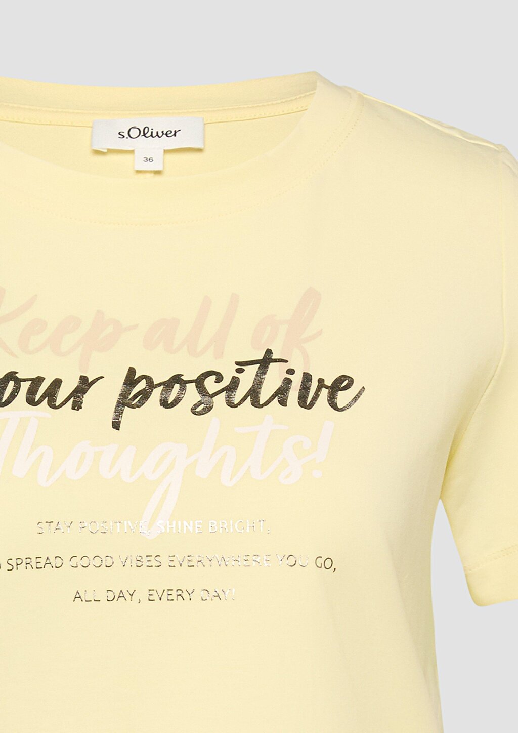 T-Shirt aus weichem Baumwollmix mit Artwork