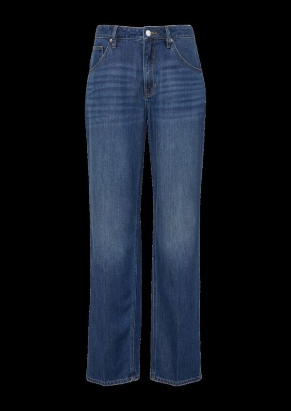 Jeans Beth / Relaxed Fit / Mid Rise / Straight Leg / Lyocellmix