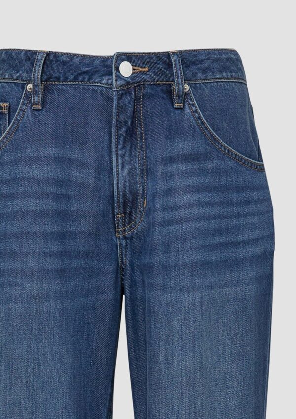 Jeans Beth / Relaxed Fit / Mid Rise / Straight Leg / Lyocellmix