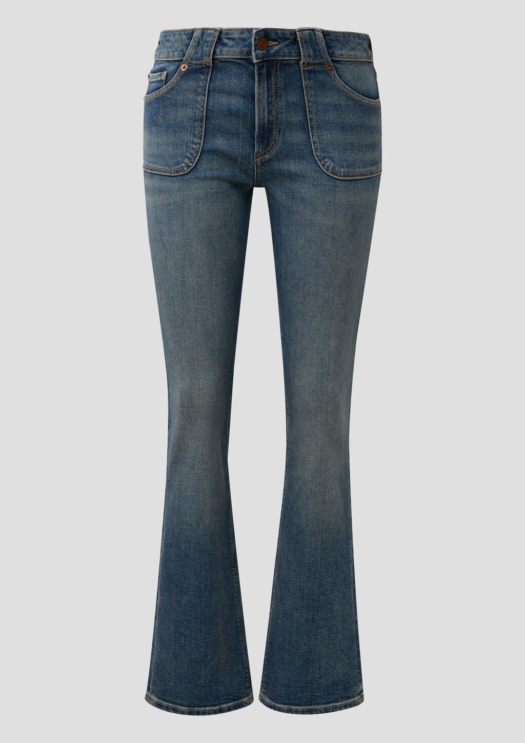Jeans / Slim Fit / Mid Rise / Regular Leg