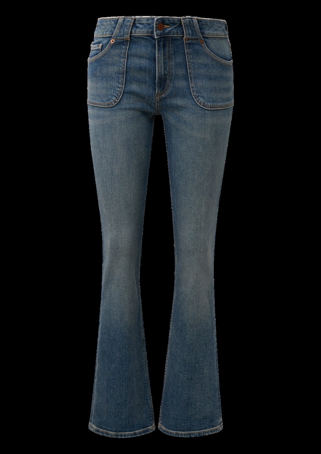 Jeans / Slim Fit / Mid Rise / Regular Leg