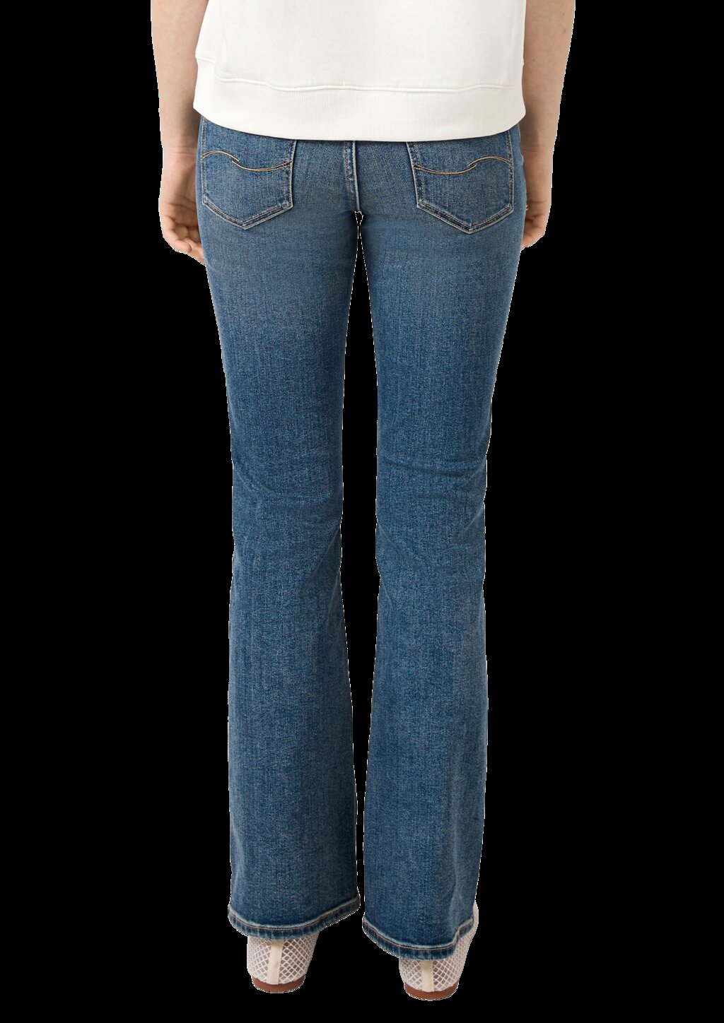 Jeans / Slim Fit / Mid Rise / Regular Leg