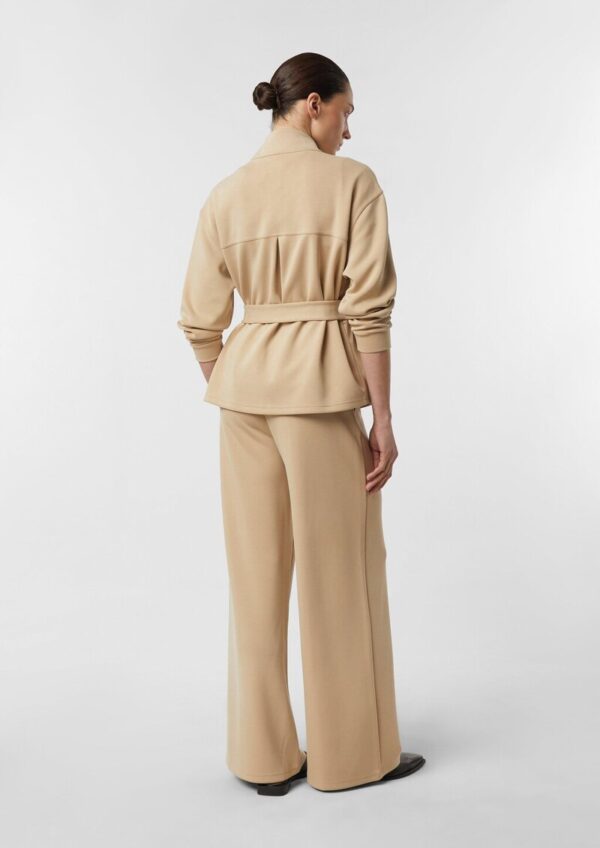 Sweatjacke mit abnehmbarem Taillengürtel