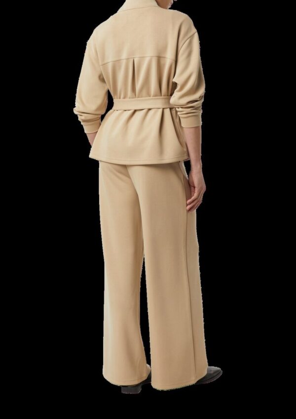 Sweatjacke mit abnehmbarem Taillengürtel