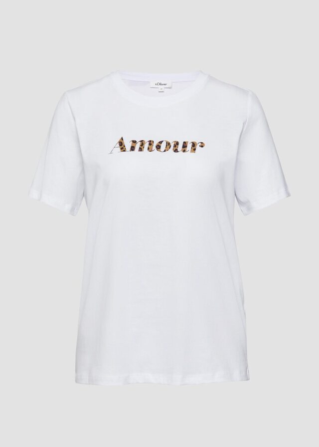 T-Shirt mit Frontprint