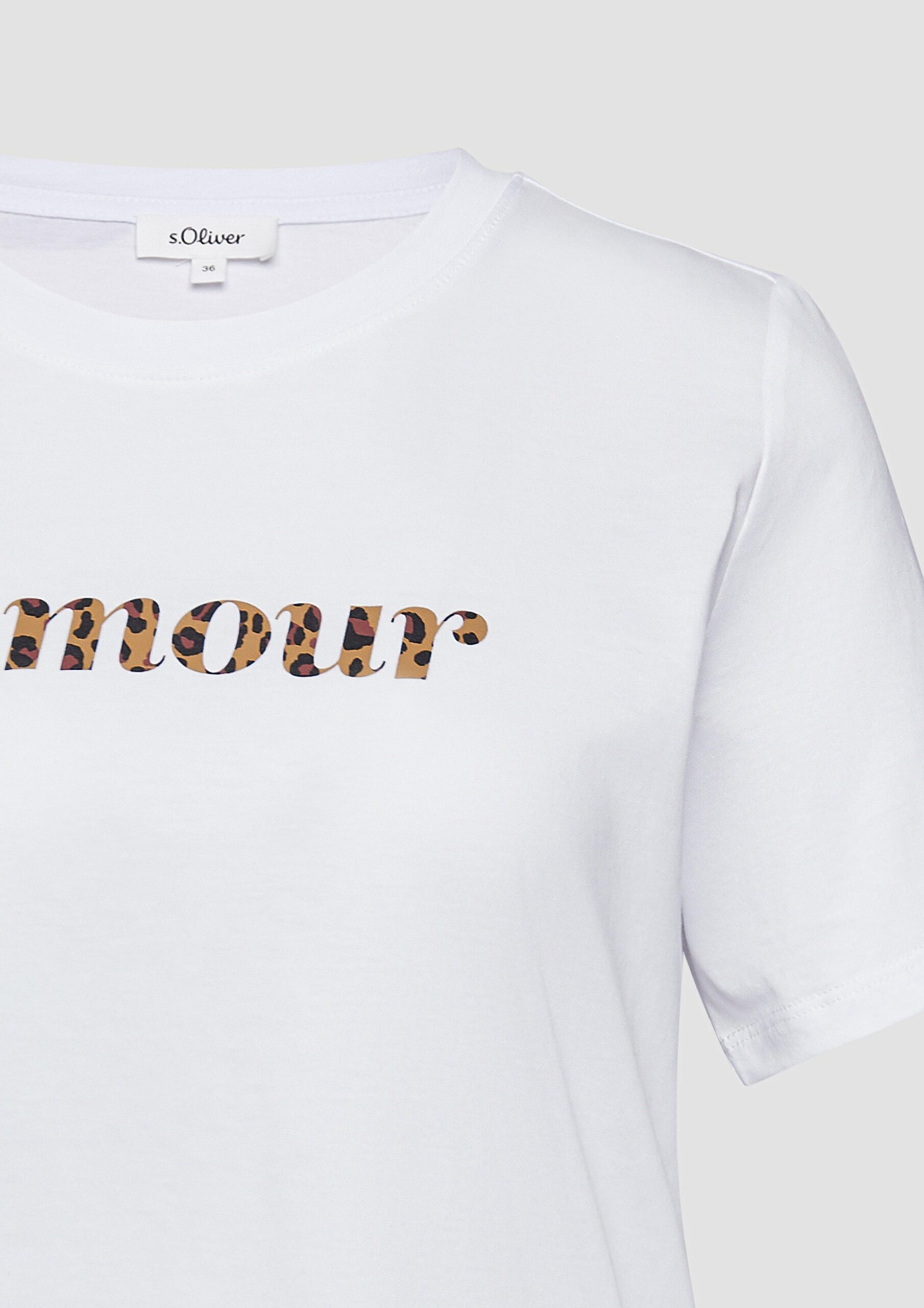 T-Shirt mit Frontprint