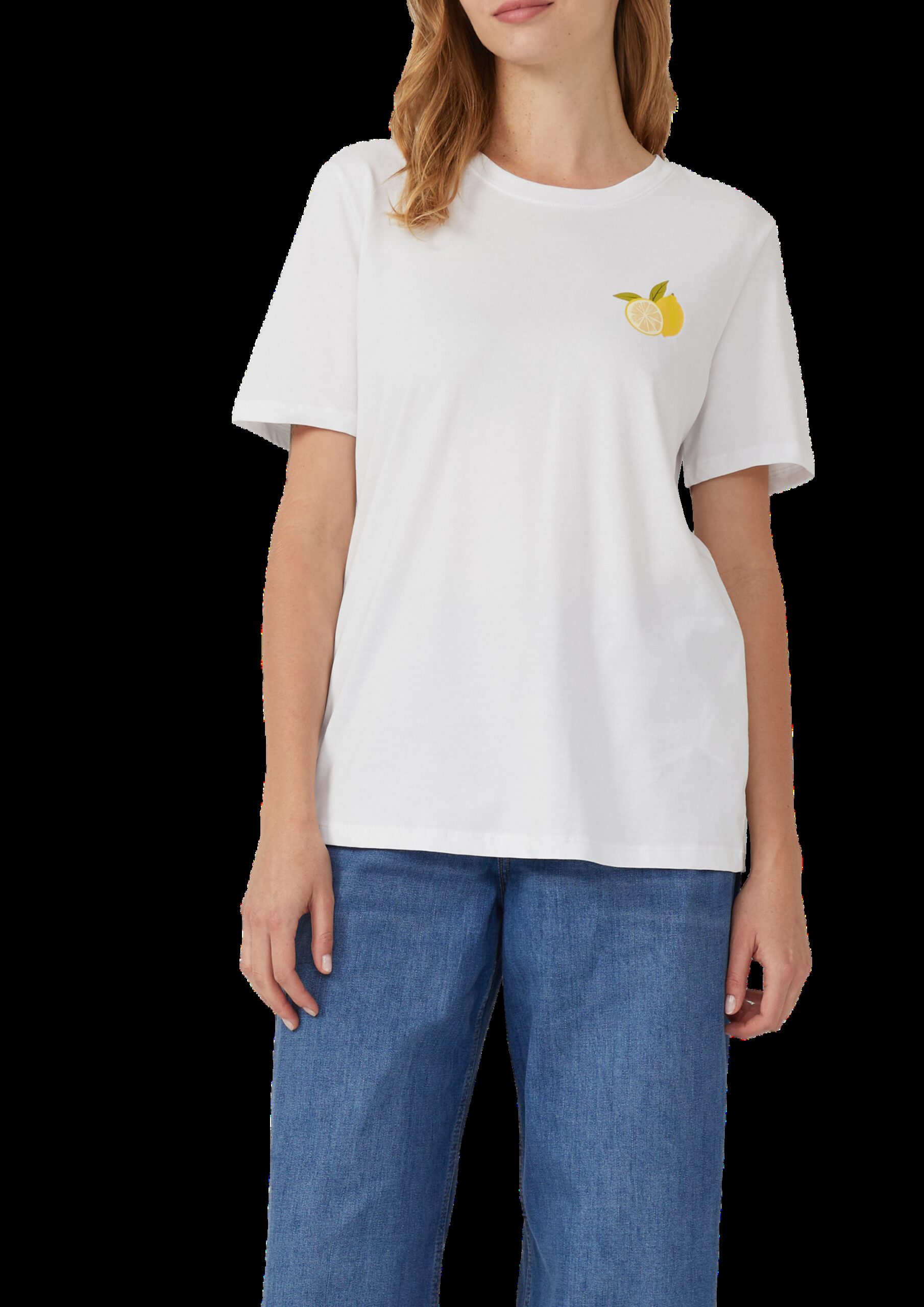 T-Shirt mit Front- und Rückenprint