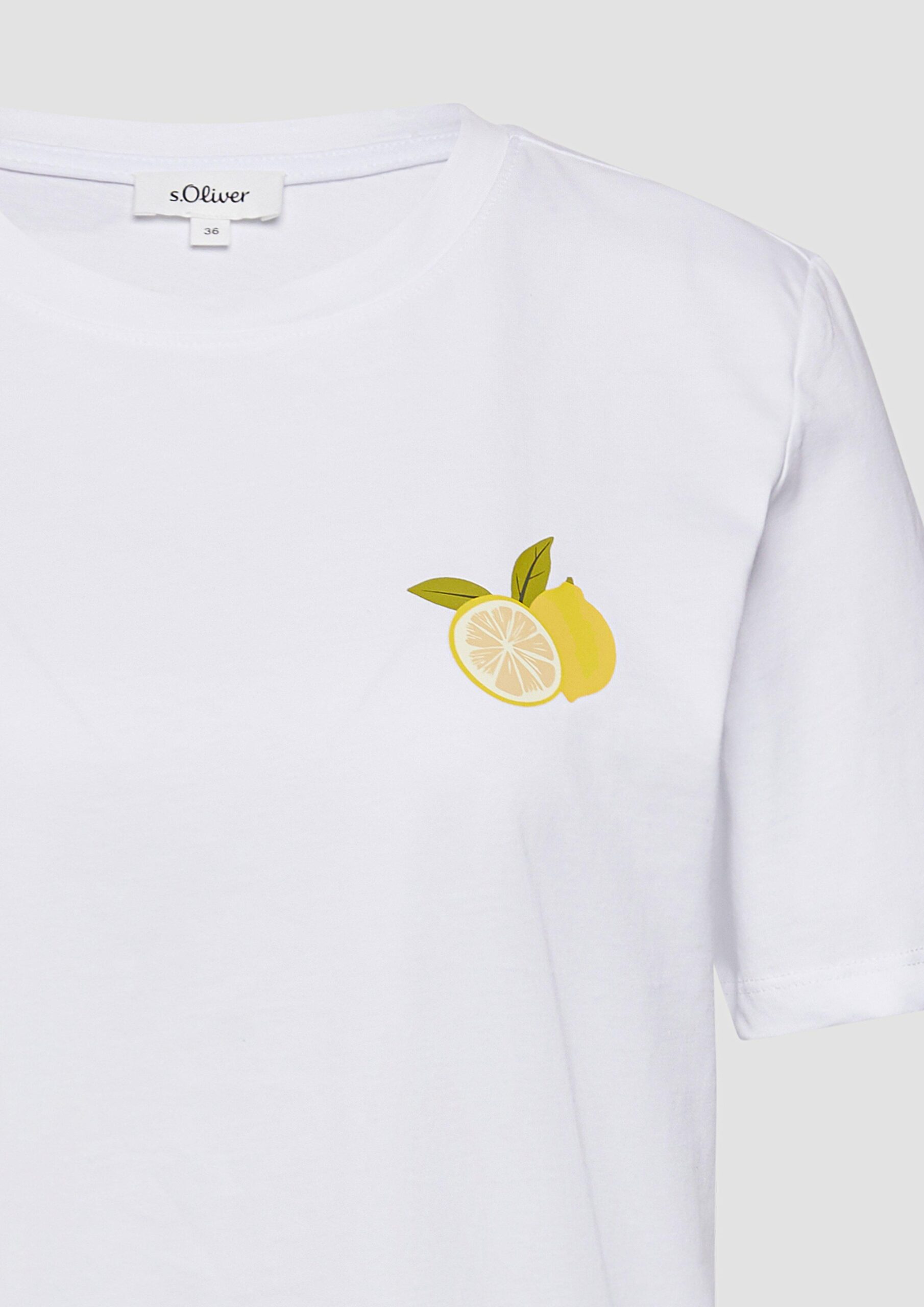 T-Shirt mit Front- und Rückenprint