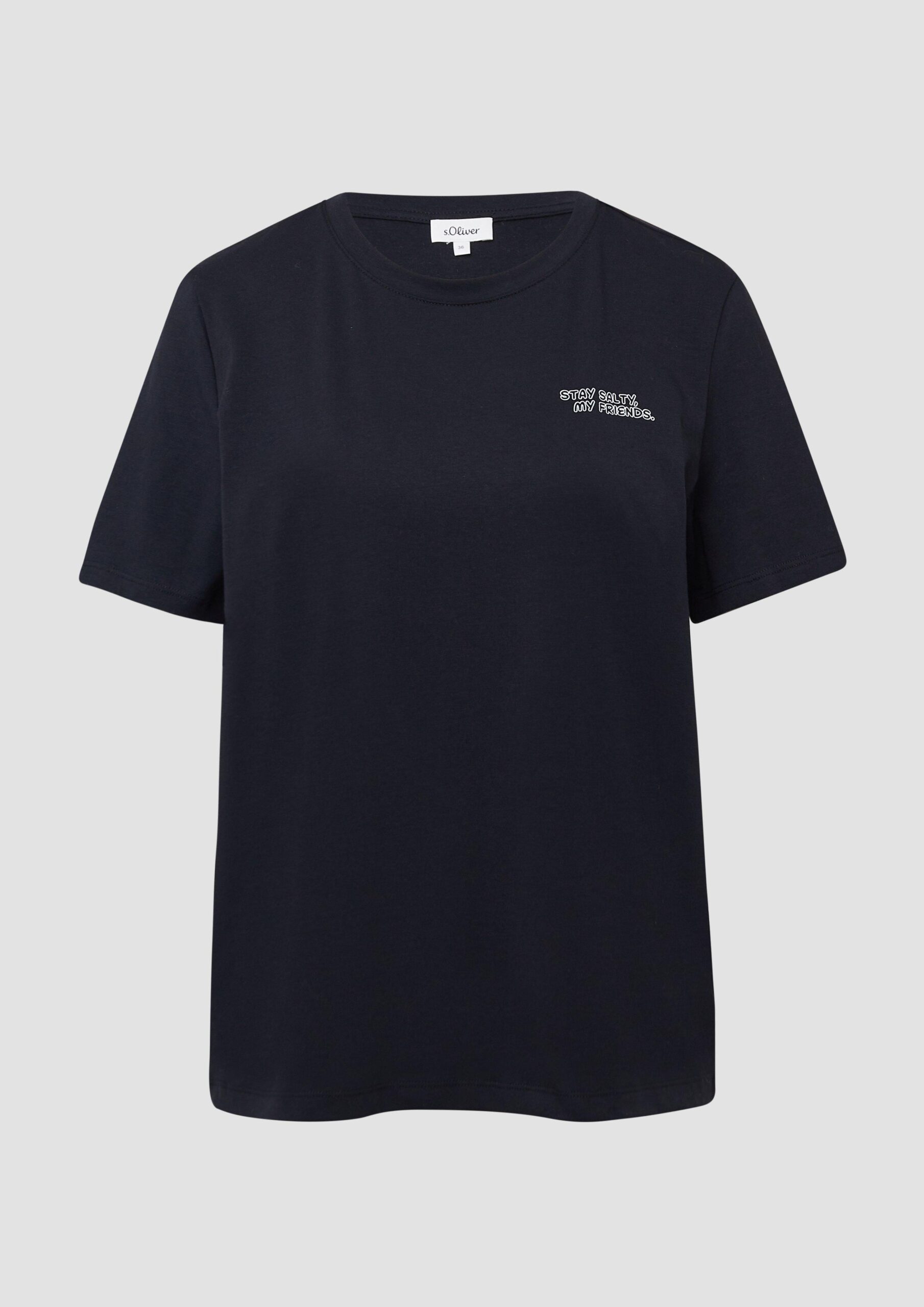 Baumwollshirt mit Front- und Backprint | Volksfest