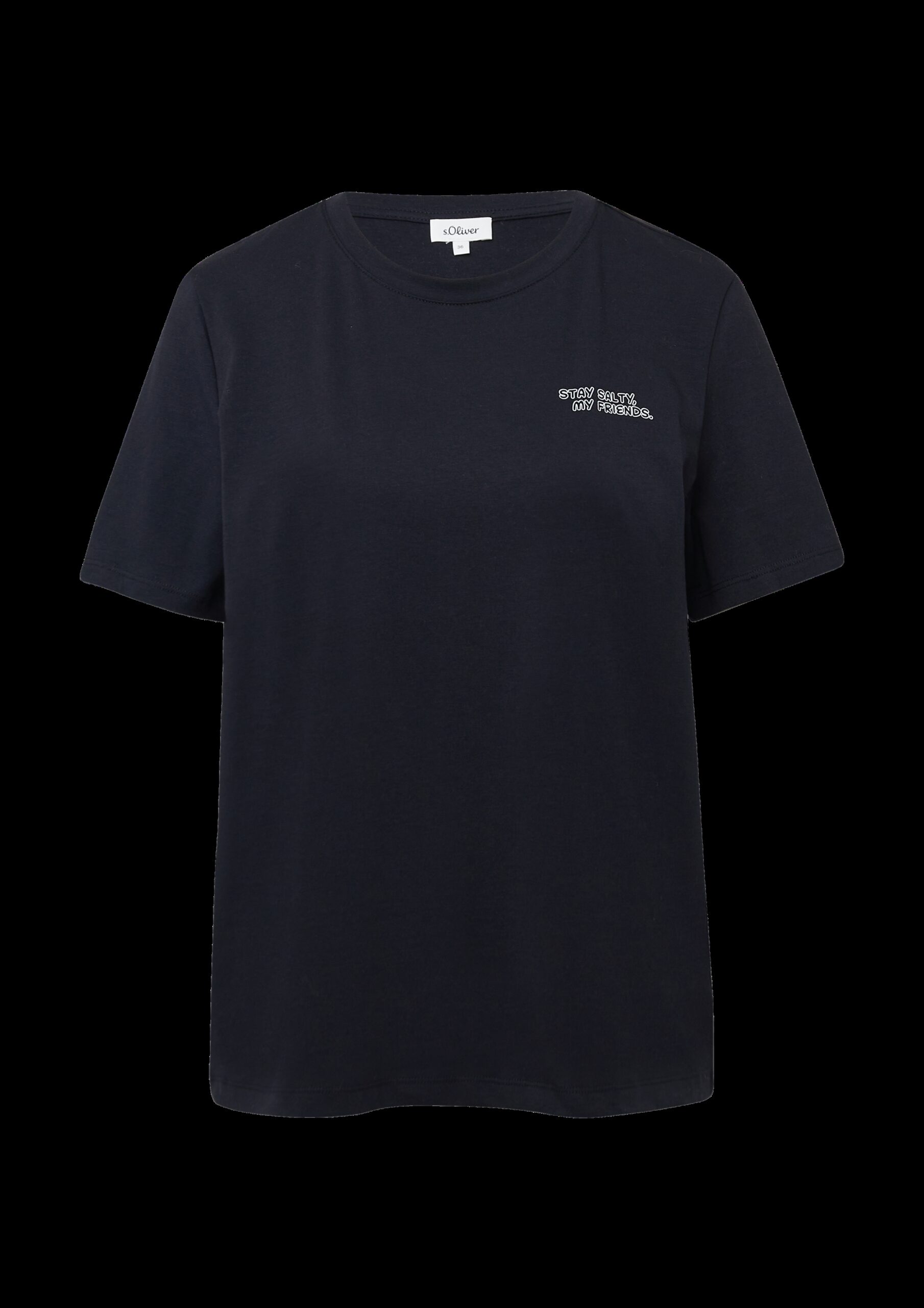 Baumwollshirt mit Front- und Backprint | Volksfest