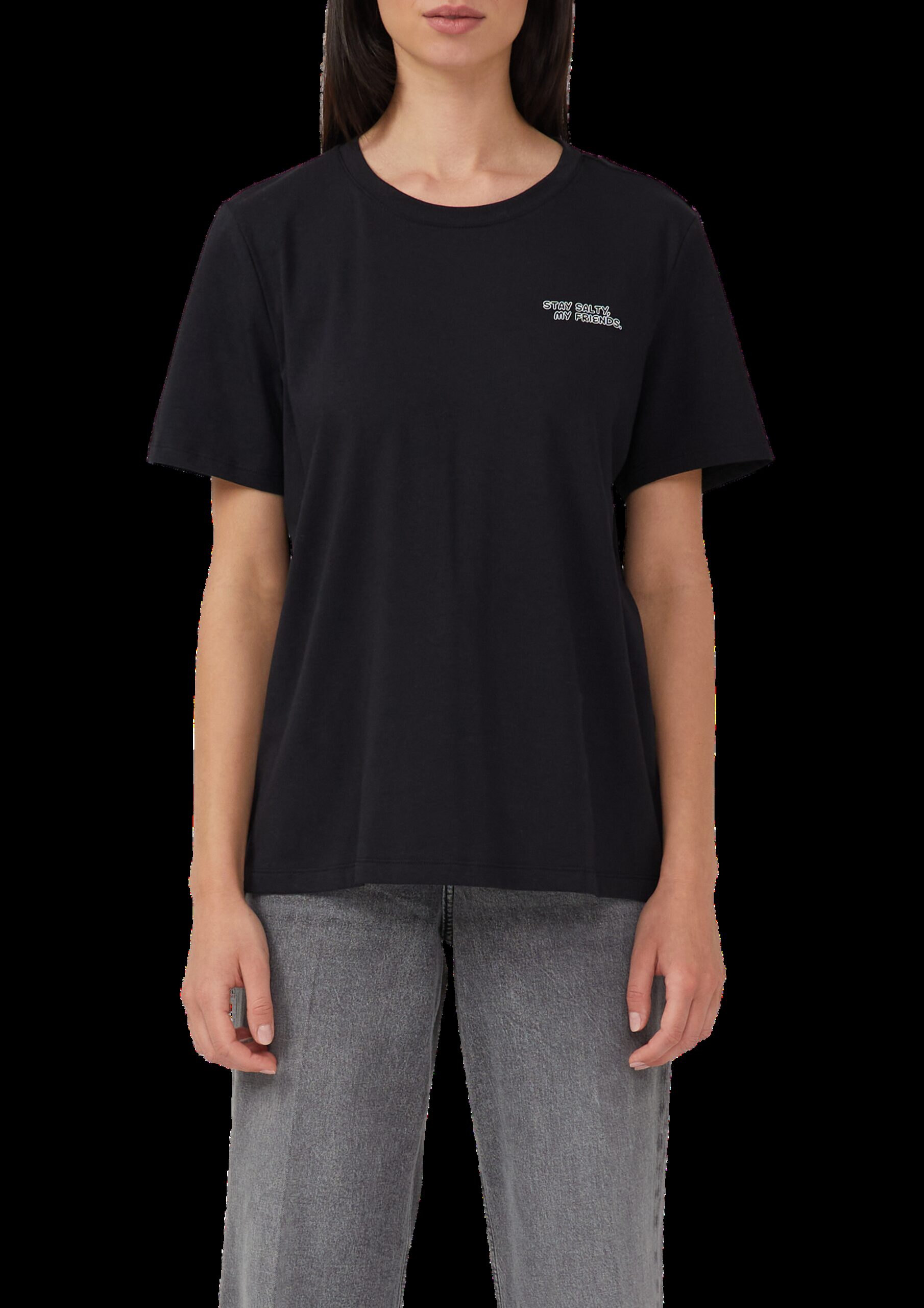 Baumwollshirt mit Front- und Backprint | Volksfest