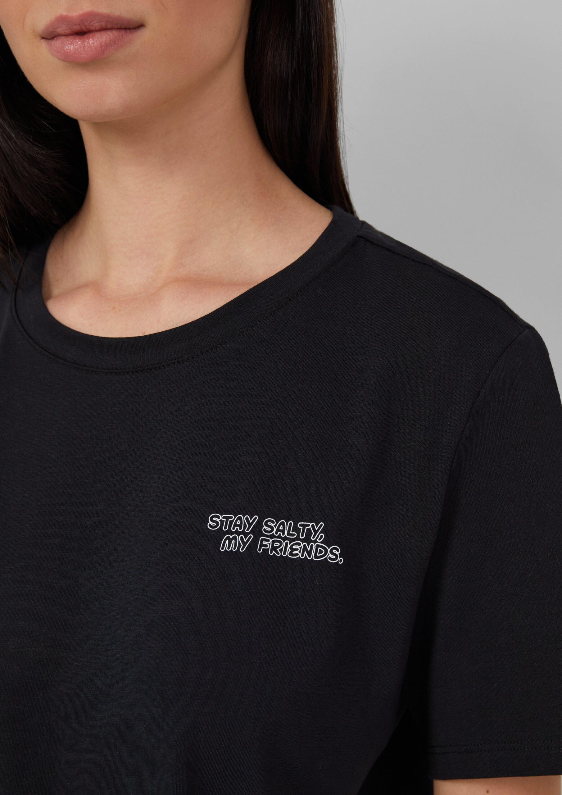 Baumwollshirt mit Front- und Backprint | Volksfest