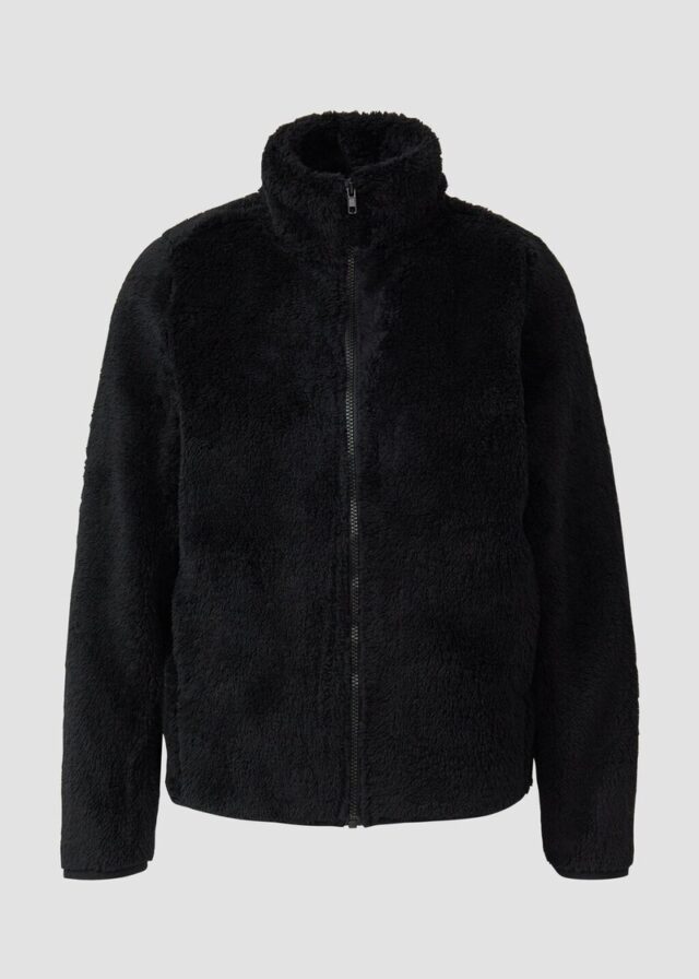 Teddy-Jacke mit Eingrifftaschen