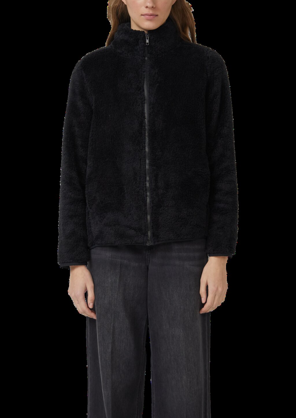 Teddy-Jacke mit Eingrifftaschen