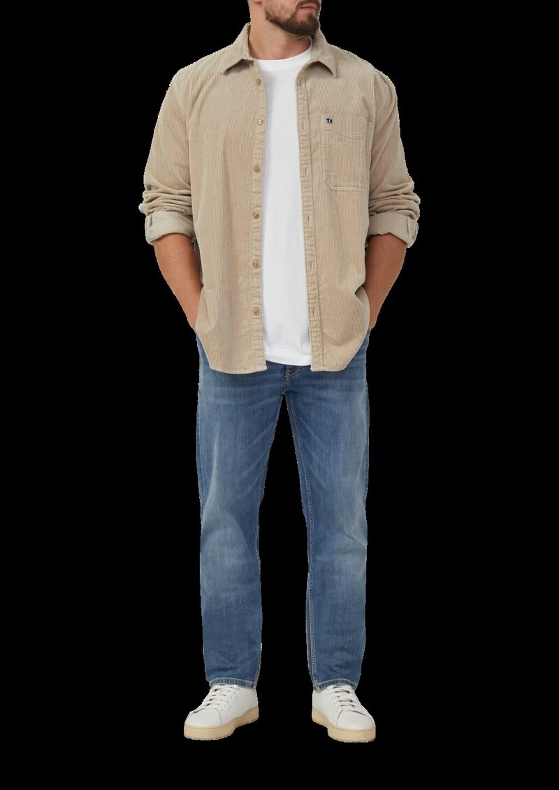 Baumwoll-T-Shirt mit Logo-Print