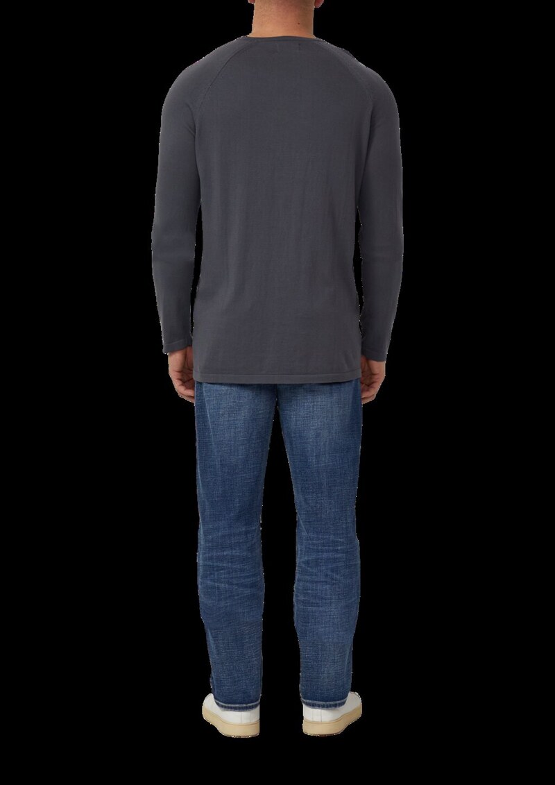 Raglanpullover aus reiner Baumwolle