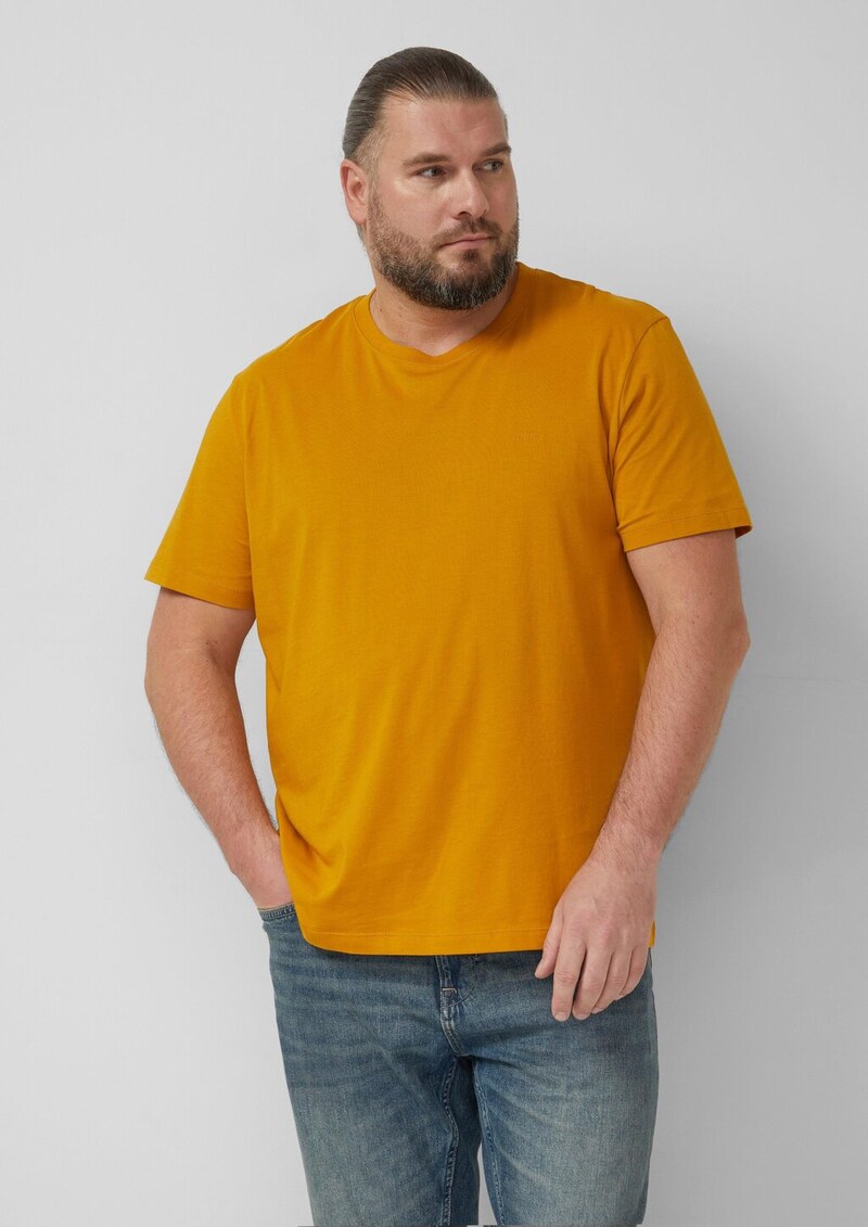 Baumwoll-T-Shirt mit Logo-Print