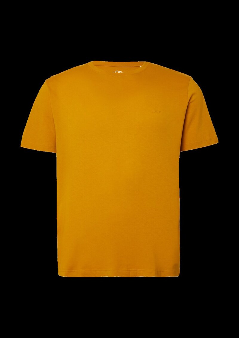 Baumwoll-T-Shirt mit Logo-Print