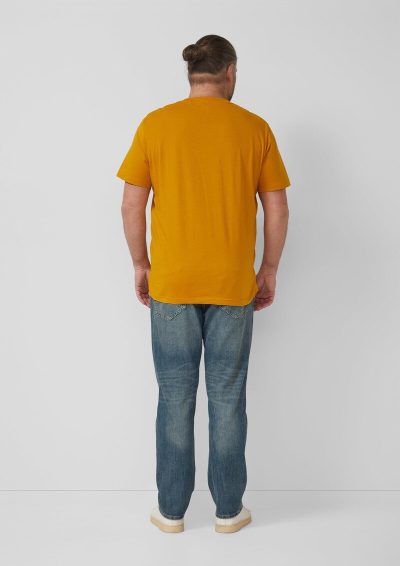 Baumwoll-T-Shirt mit Logo-Print