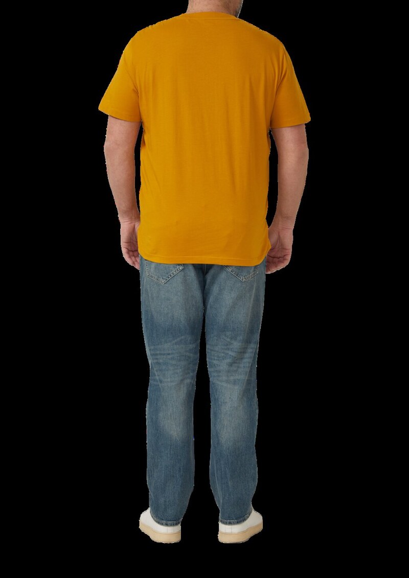 Baumwoll-T-Shirt mit Logo-Print