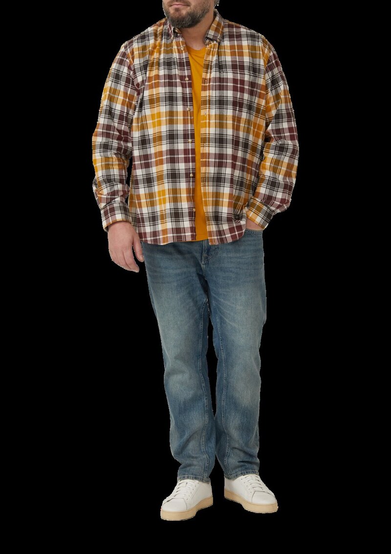 Baumwoll-T-Shirt mit Logo-Print