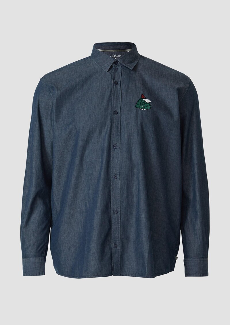 Regular Fit: Hemd mit Peanuts®-Motiv