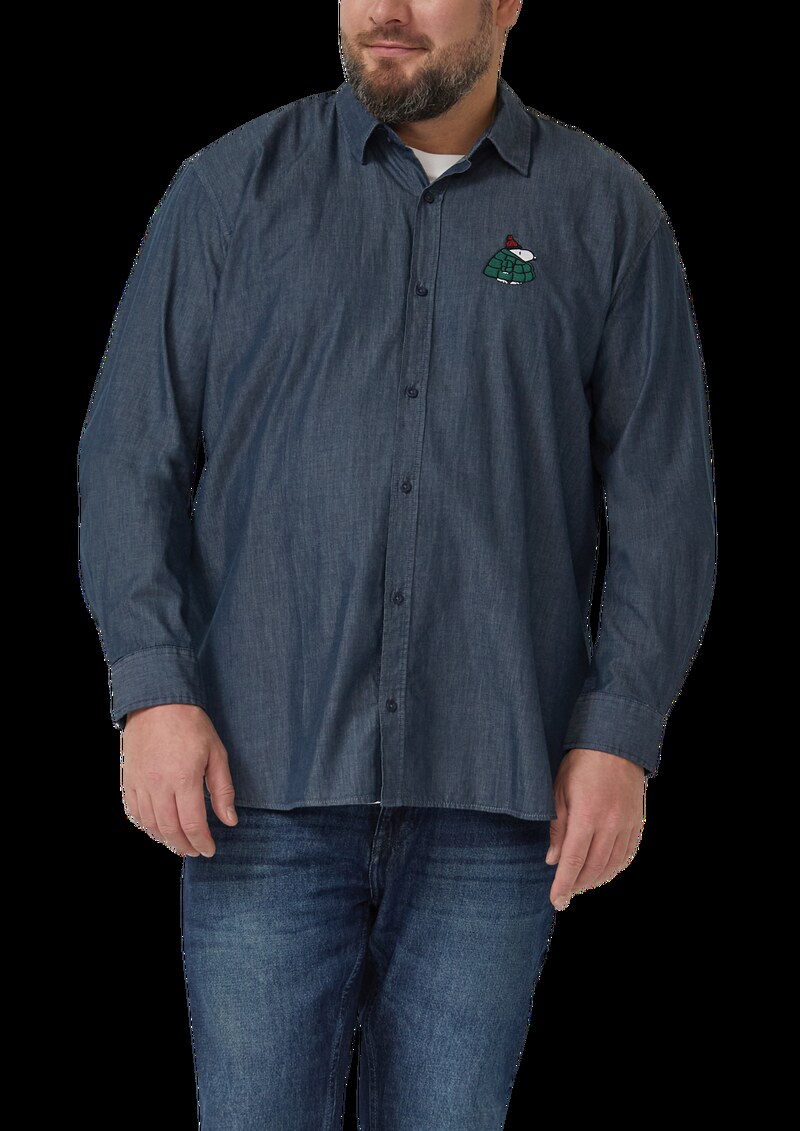 Regular Fit: Hemd mit Peanuts®-Motiv