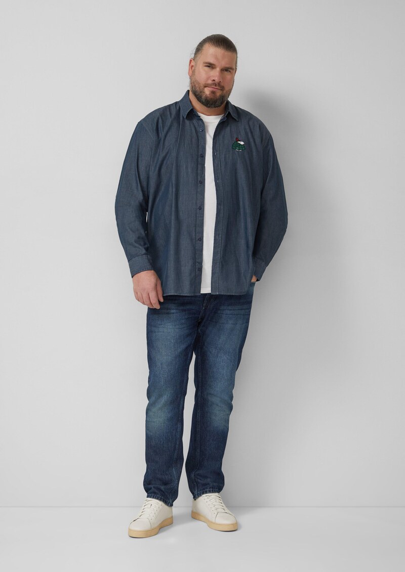 Regular Fit: Hemd mit Peanuts®-Motiv