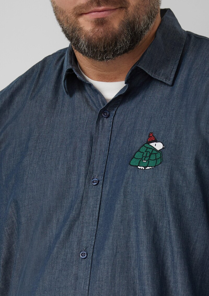 Regular Fit: Hemd mit Peanuts®-Motiv