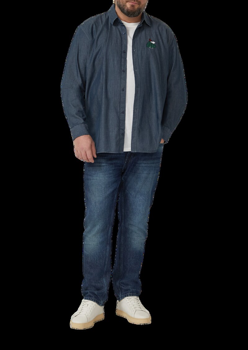 Regular Fit: Hemd mit Peanuts®-Motiv