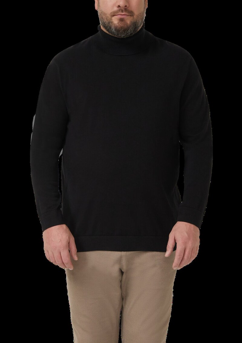 Rollkragenpullover aus reiner Baumwolle