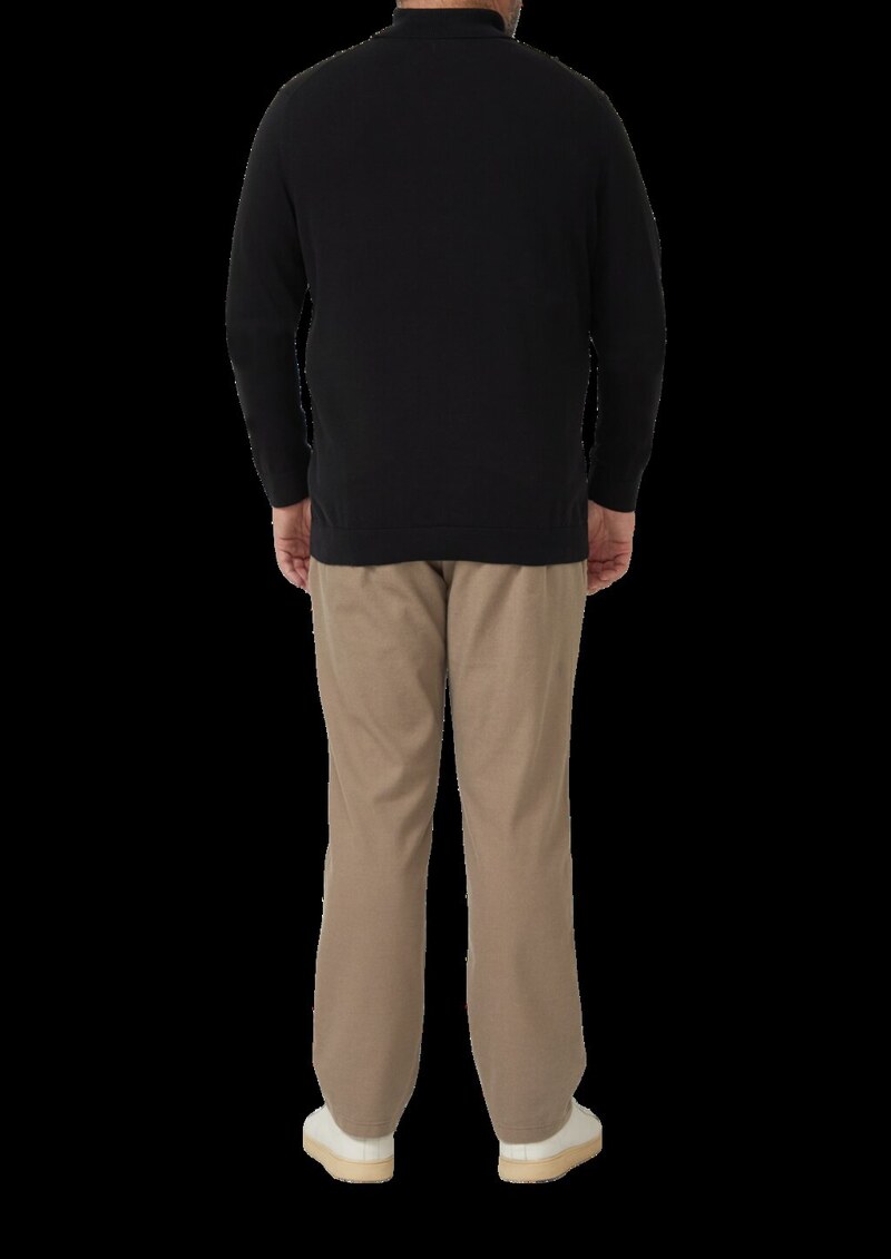 Rollkragenpullover aus reiner Baumwolle