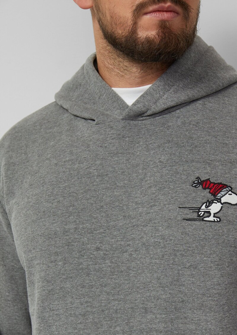 Kapuzen-Sweatshirt mit Peanuts®-Artwork