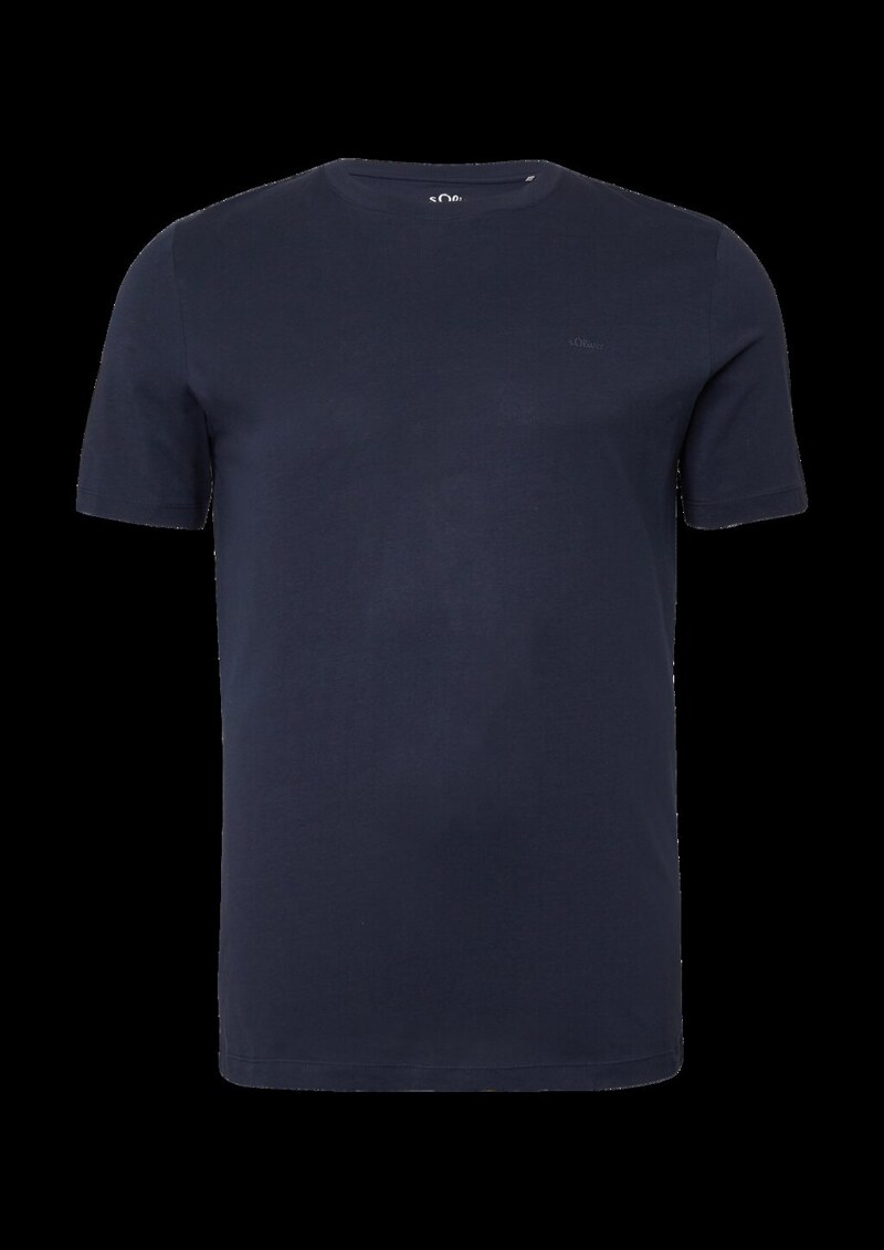 Baumwoll-T-Shirt mit Logo-Print