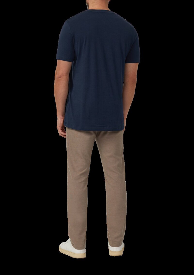 Baumwoll-T-Shirt mit Logo-Print