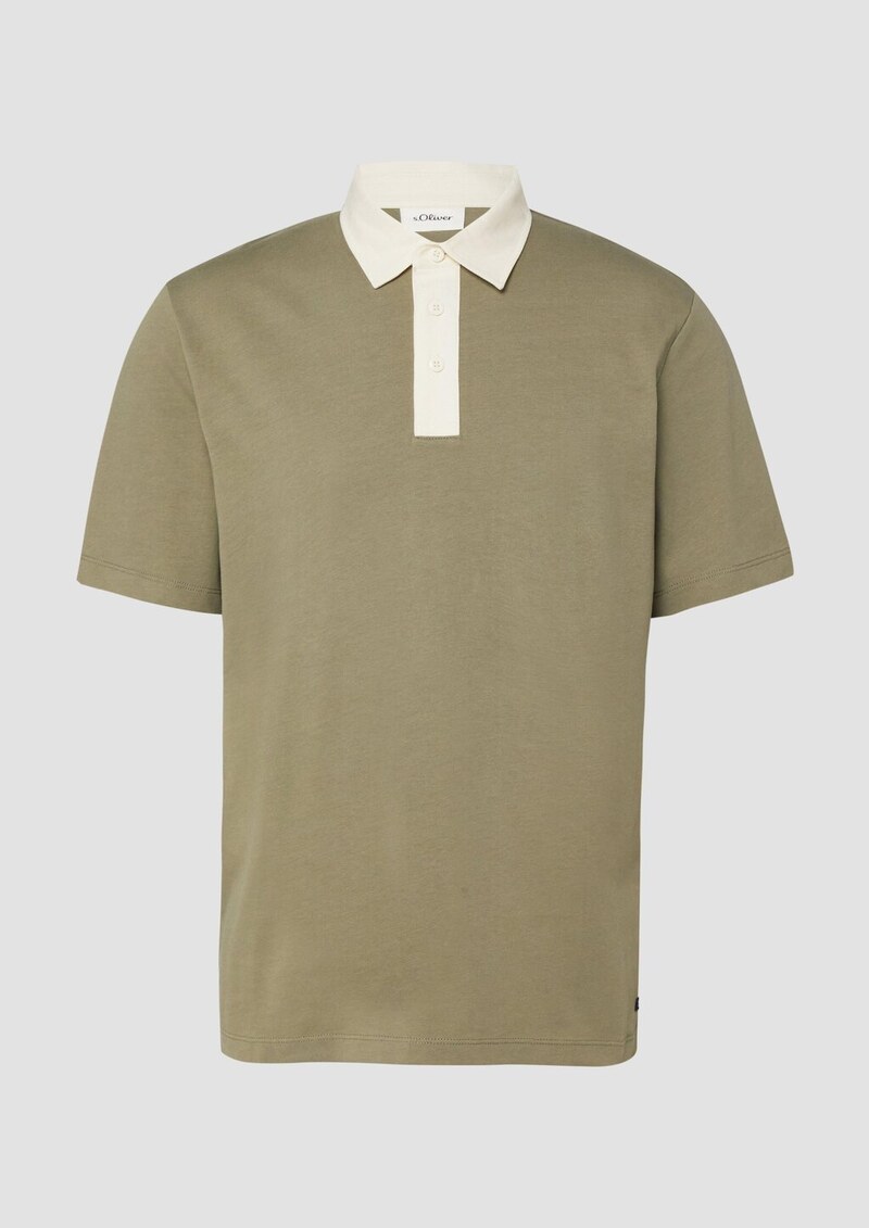 Hochwertiges Poloshirt aus Baumwoll-Jersey