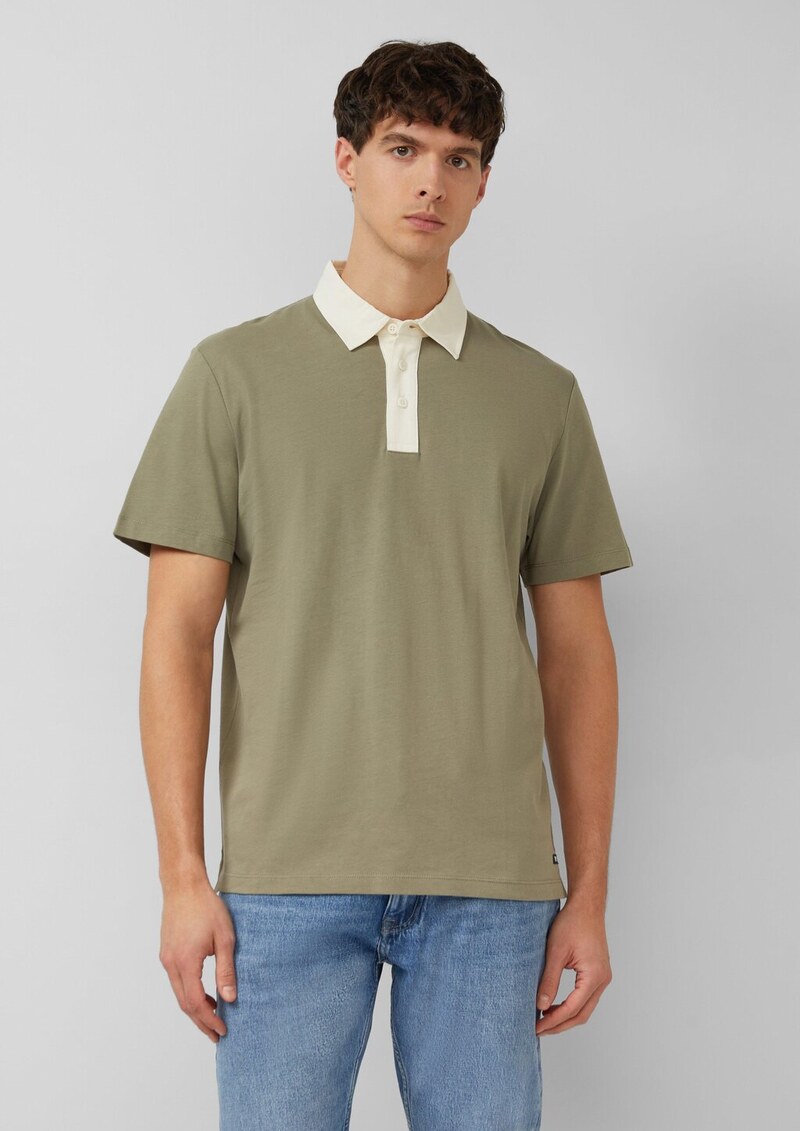 Hochwertiges Poloshirt aus Baumwoll-Jersey