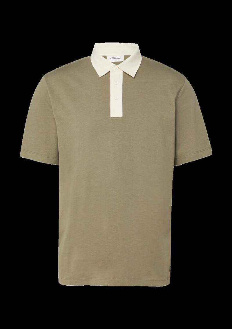 Hochwertiges Poloshirt aus Baumwoll-Jersey