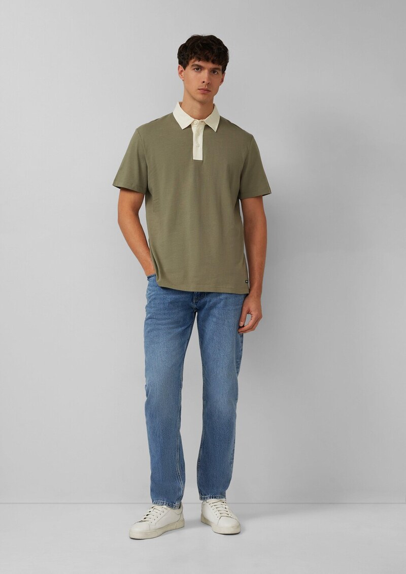 Hochwertiges Poloshirt aus Baumwoll-Jersey