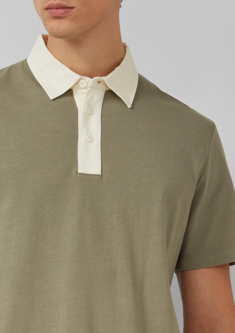 Hochwertiges Poloshirt aus Baumwoll-Jersey