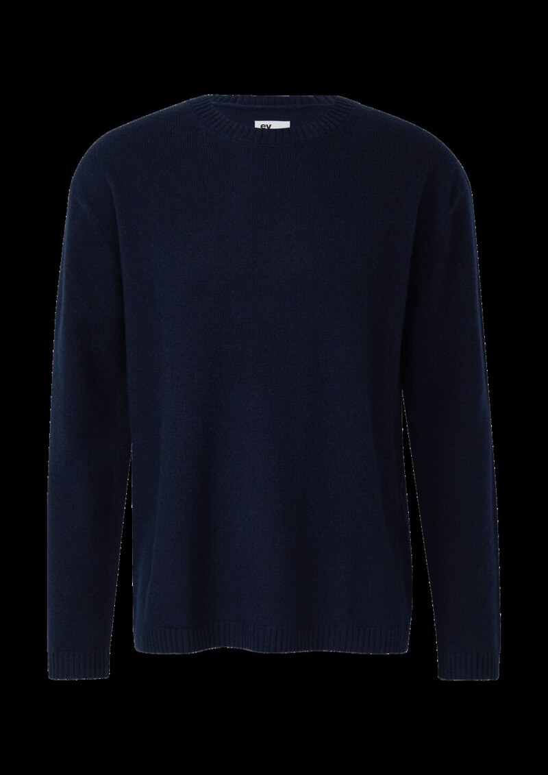 Wollmix-Pullover mit Raglanärmeln